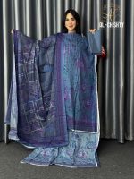 Al-Chishty Luxery Embroidery Lawn Unstitched Collection - Image 2