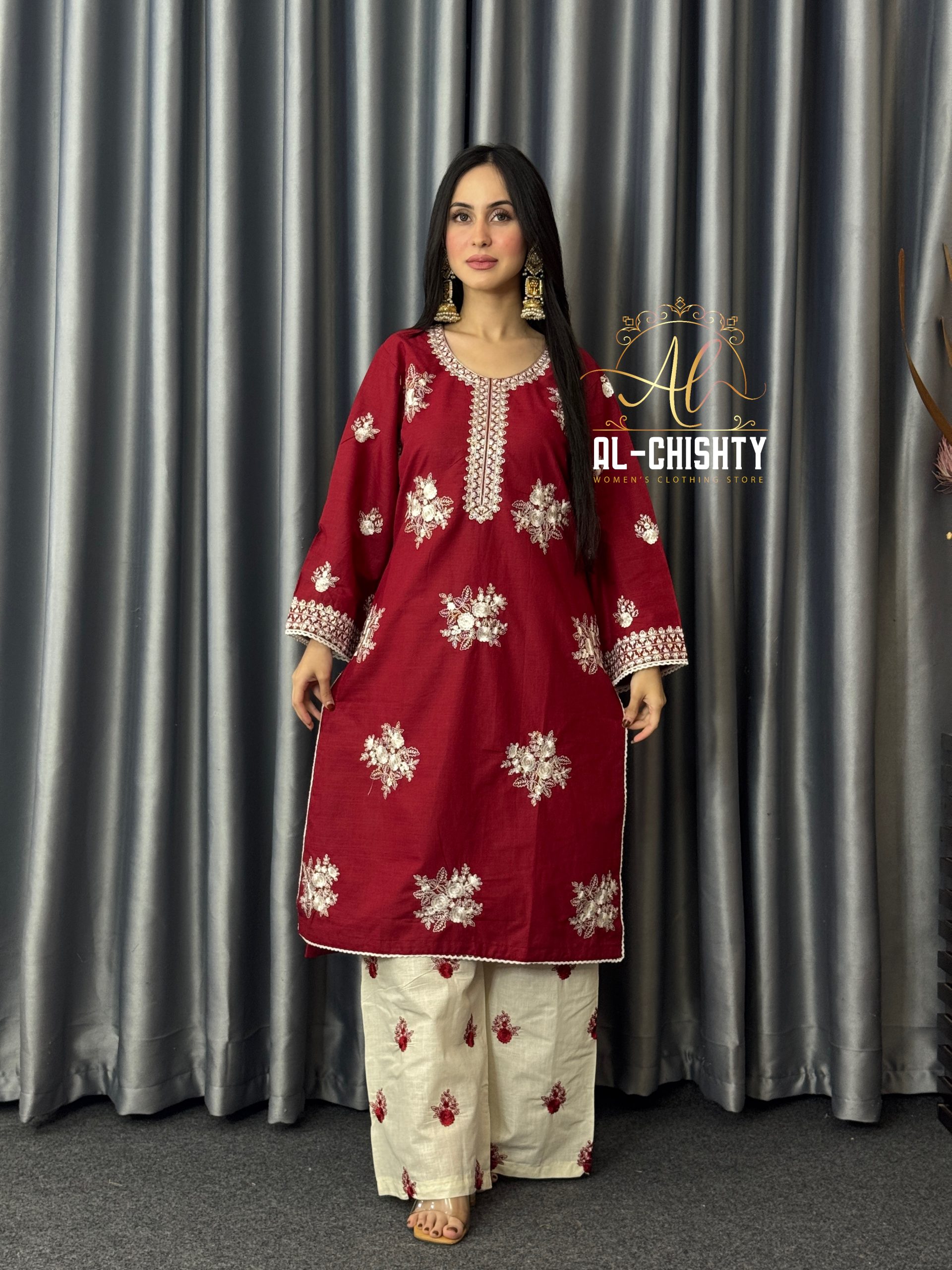 IMG_3822.JPG Premium Cotton 2 Piece Set Ready To Wear collection - Image 1