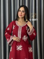 Premium Cotton 2 Piece Set Ready To Wear collection - Image 3