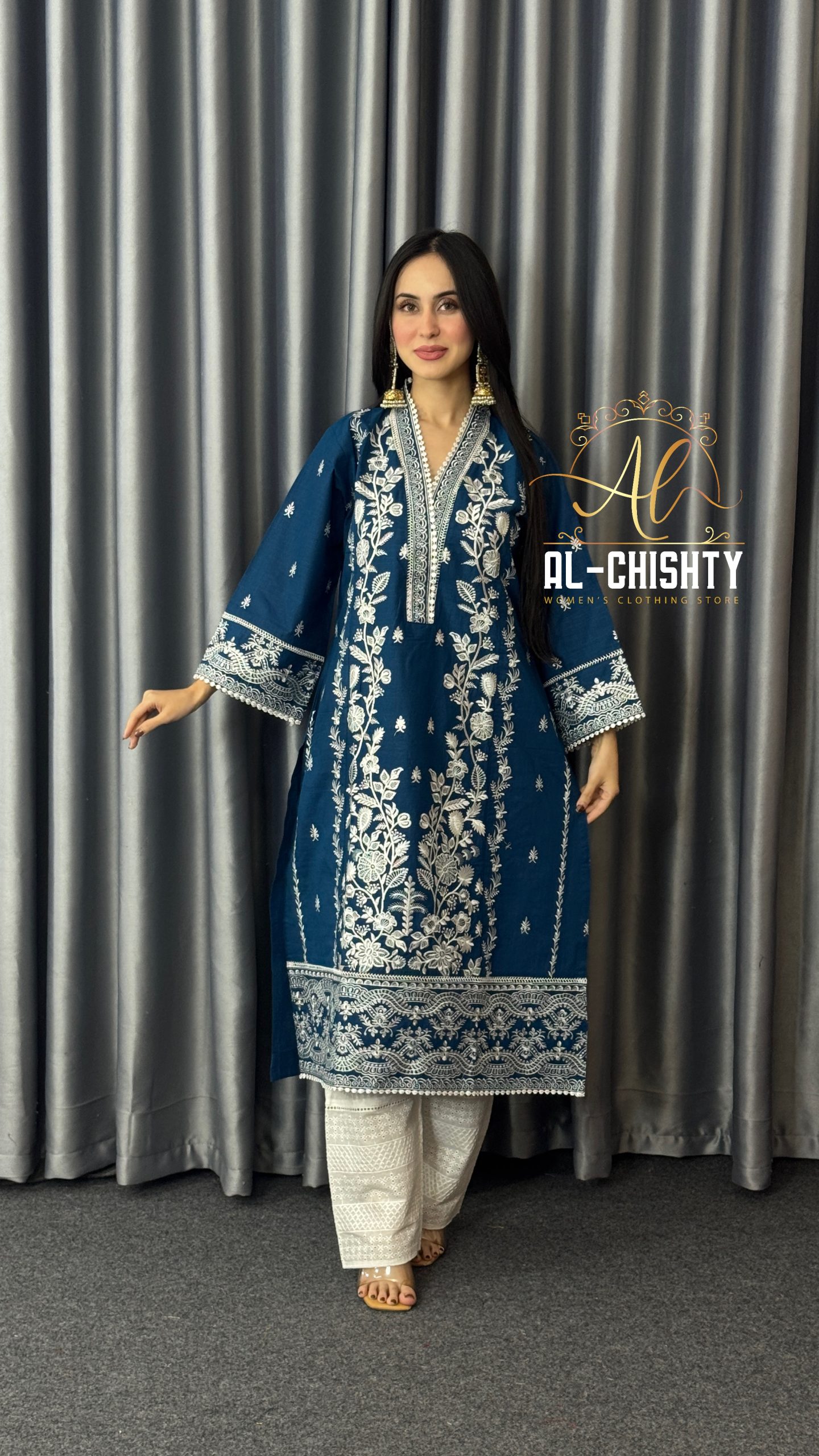 IMG_5938.JPG Premium Cotton 2 Piece Set Ready To Wear collection - Image 1