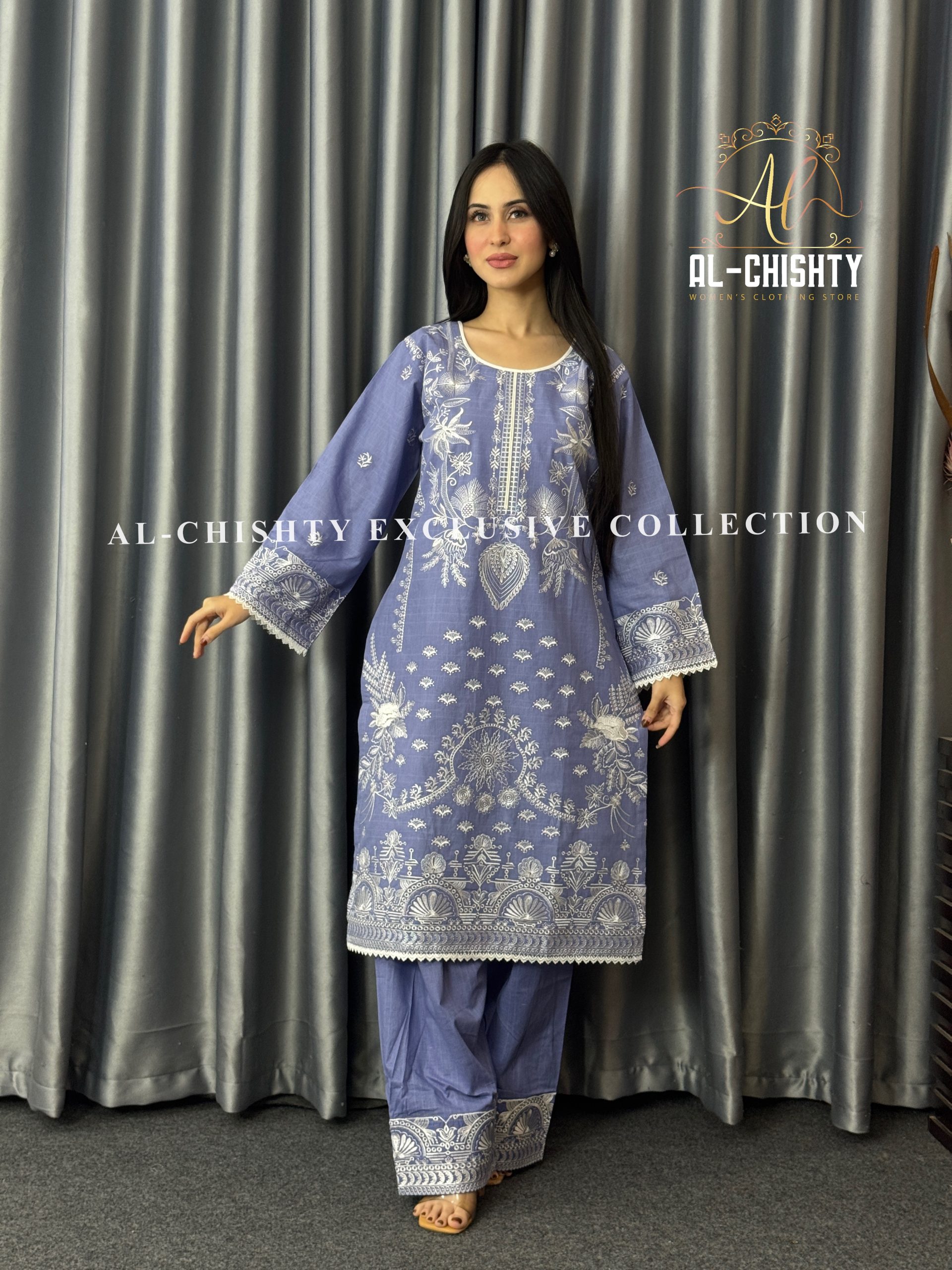 IMG_7443.JPG Premium Cotton 2 Piece Set Ready To Wear collection - Image 1