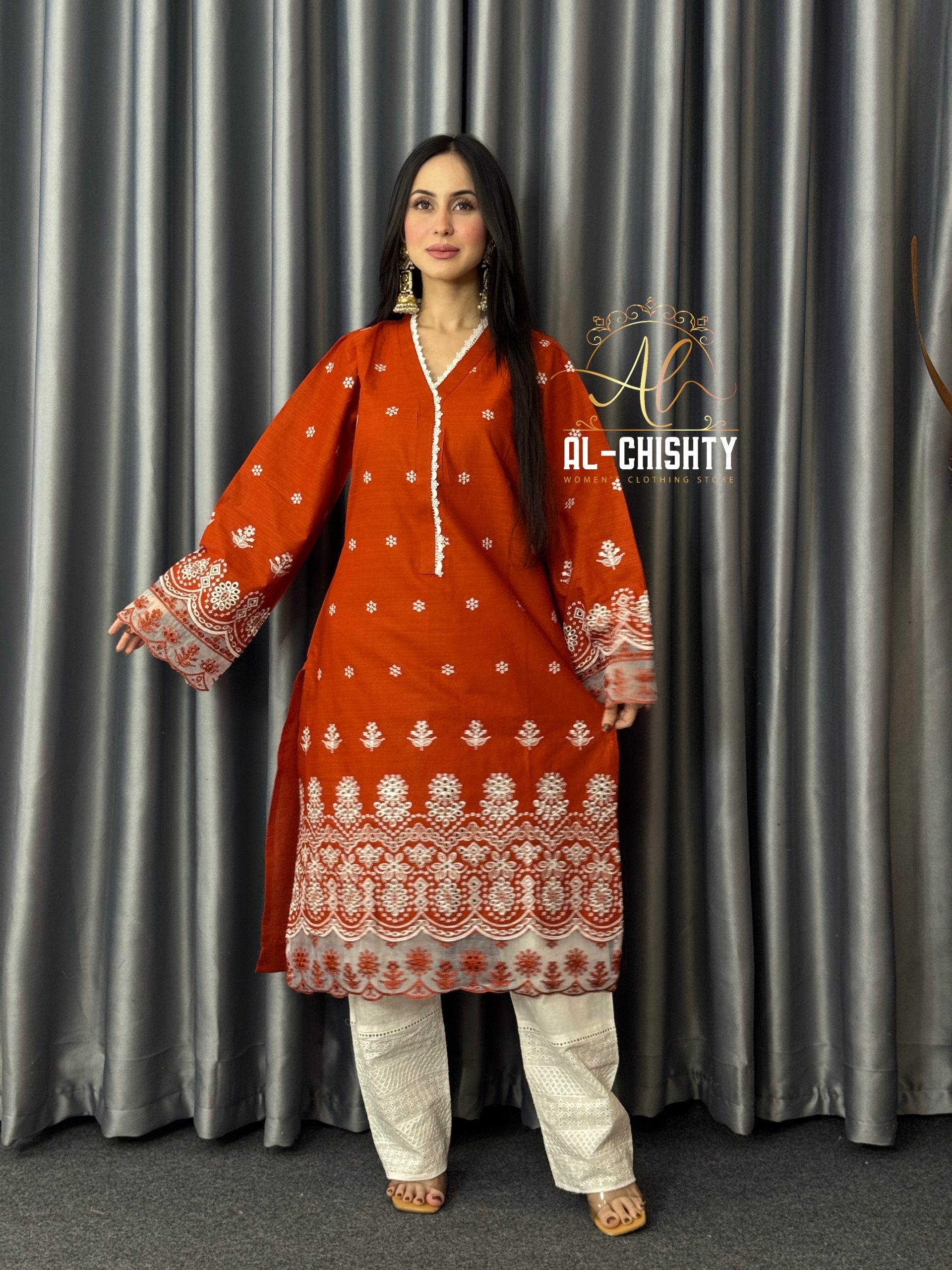 IMG_3686.JPG Premium Cotton 2 Piece Set Ready To Wear collection - Image 1
