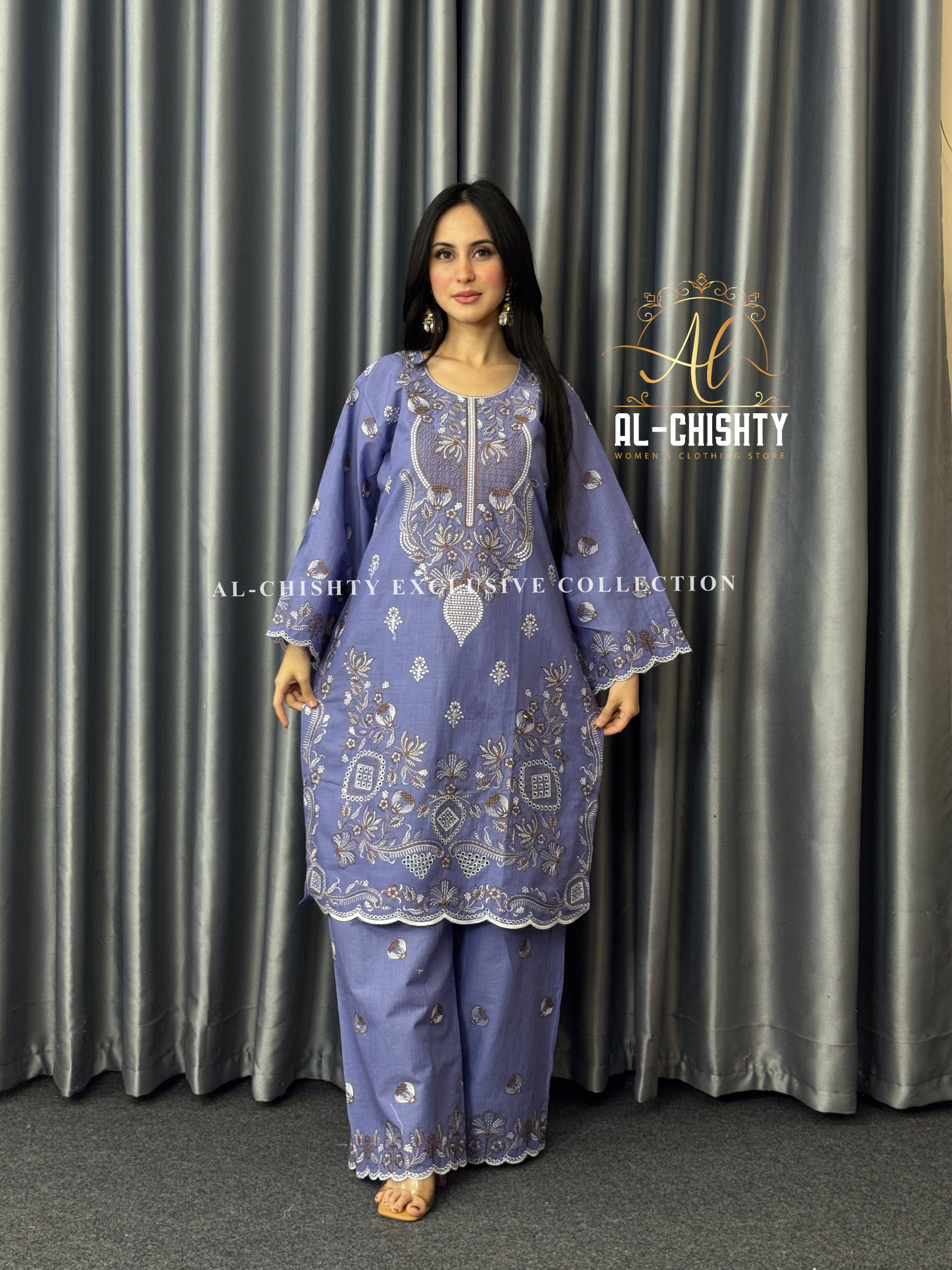 IMG_5848.JPG Premium Cotton 2 Piece Set Ready To Wear collection - Image 1