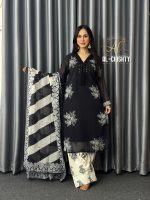 Premium Soft Georgette 3 piece Stitched Collection - Image 2