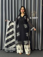 Premium Soft Georgette 3 piece Stitched Collection - Image 4