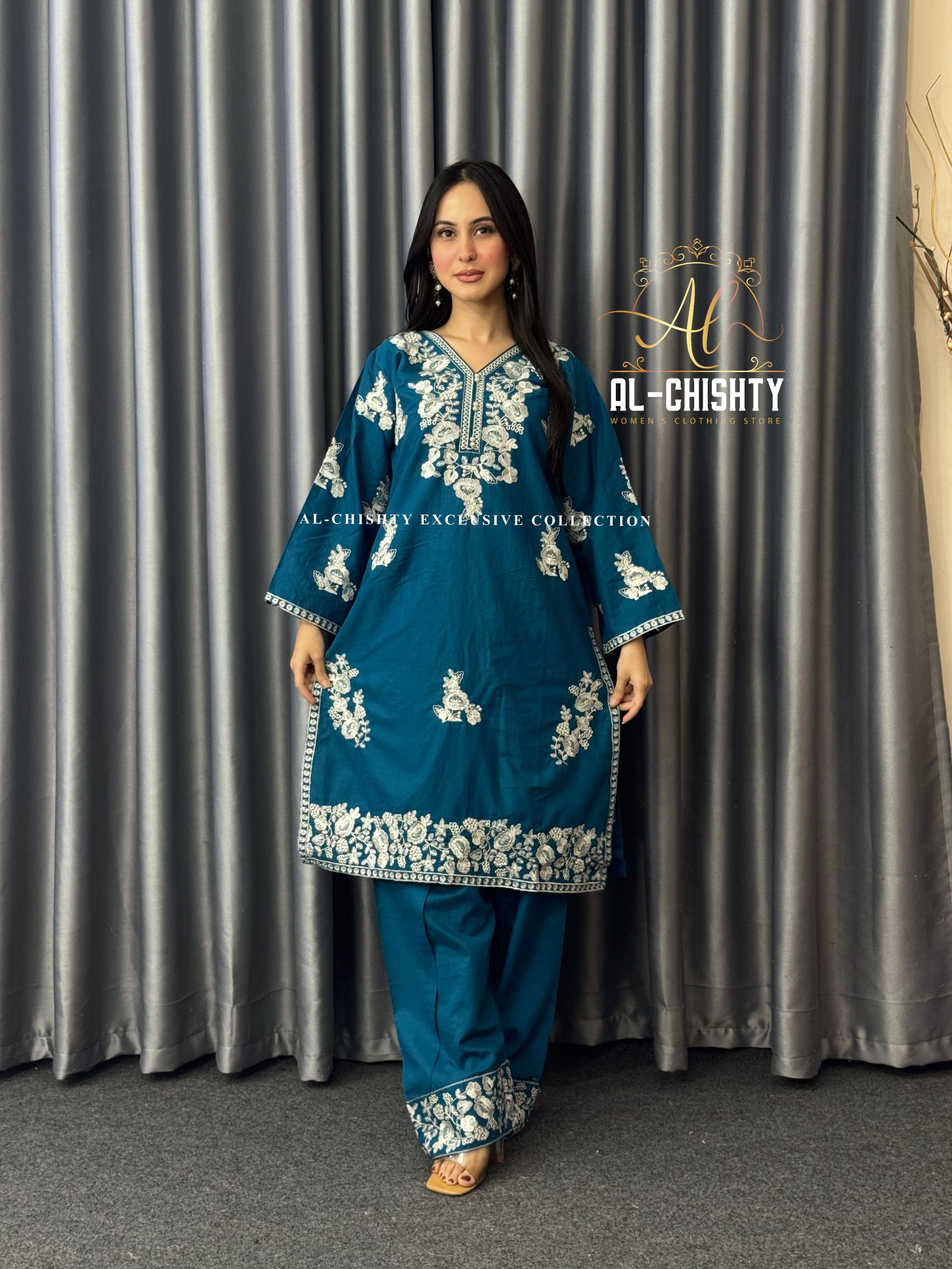 IMG_5278.JPG Premium Cotton 2 Piece Set Ready To Wear collection - Image 1