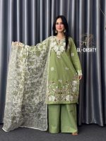 Premium Cotton 3-Piece Stitched Collection